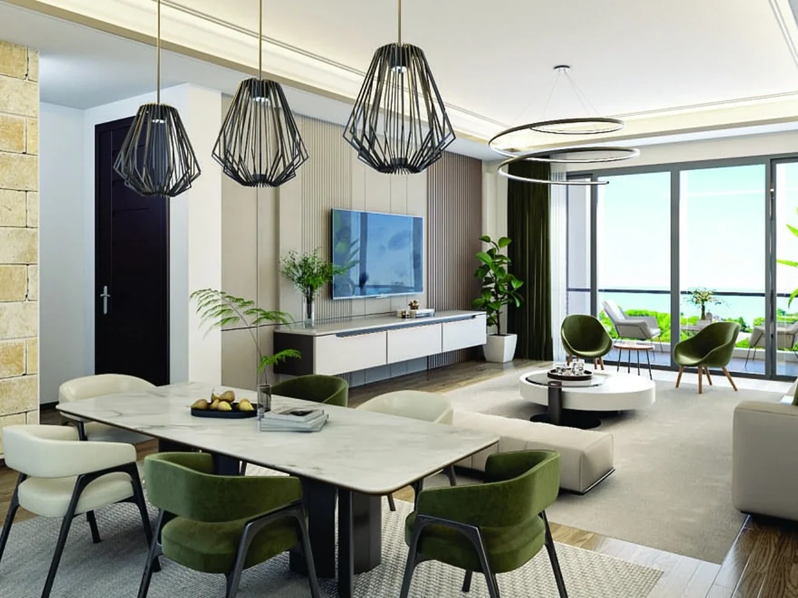 The Address Nyali living spaces