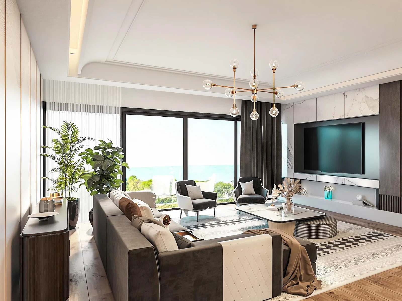 The Caspian living spaces