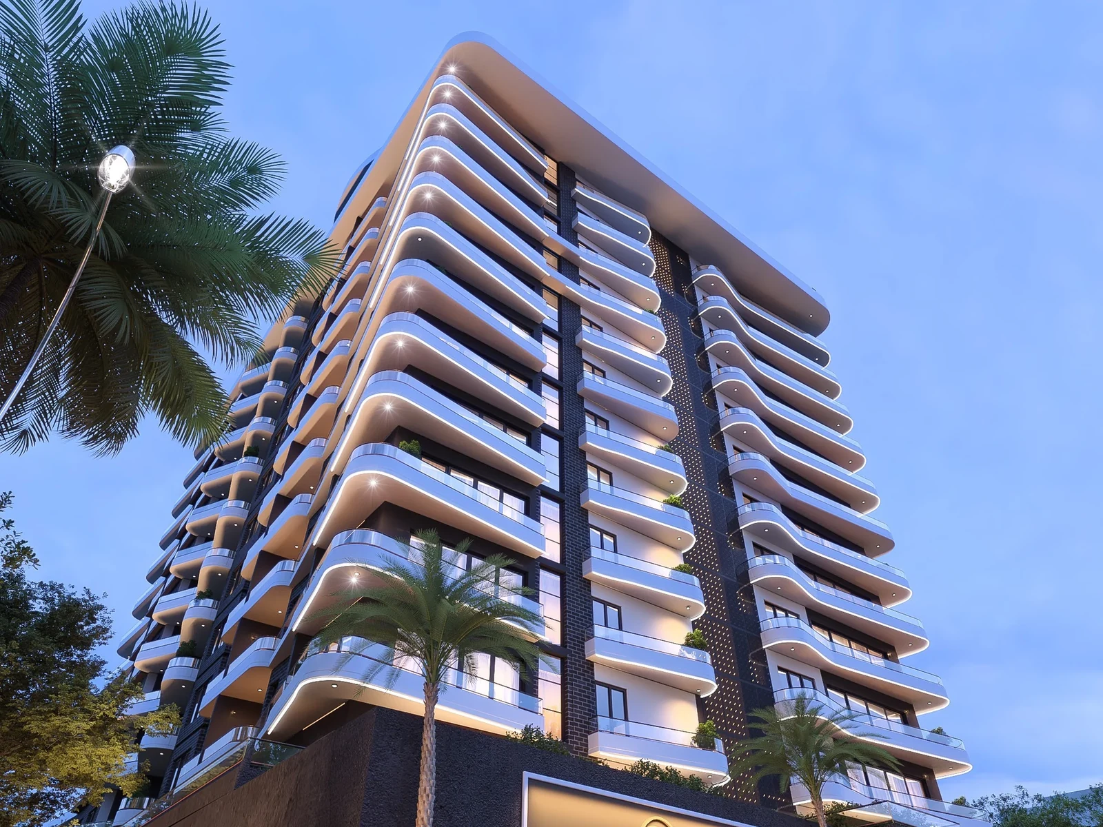 Wavecrest Residency architecture